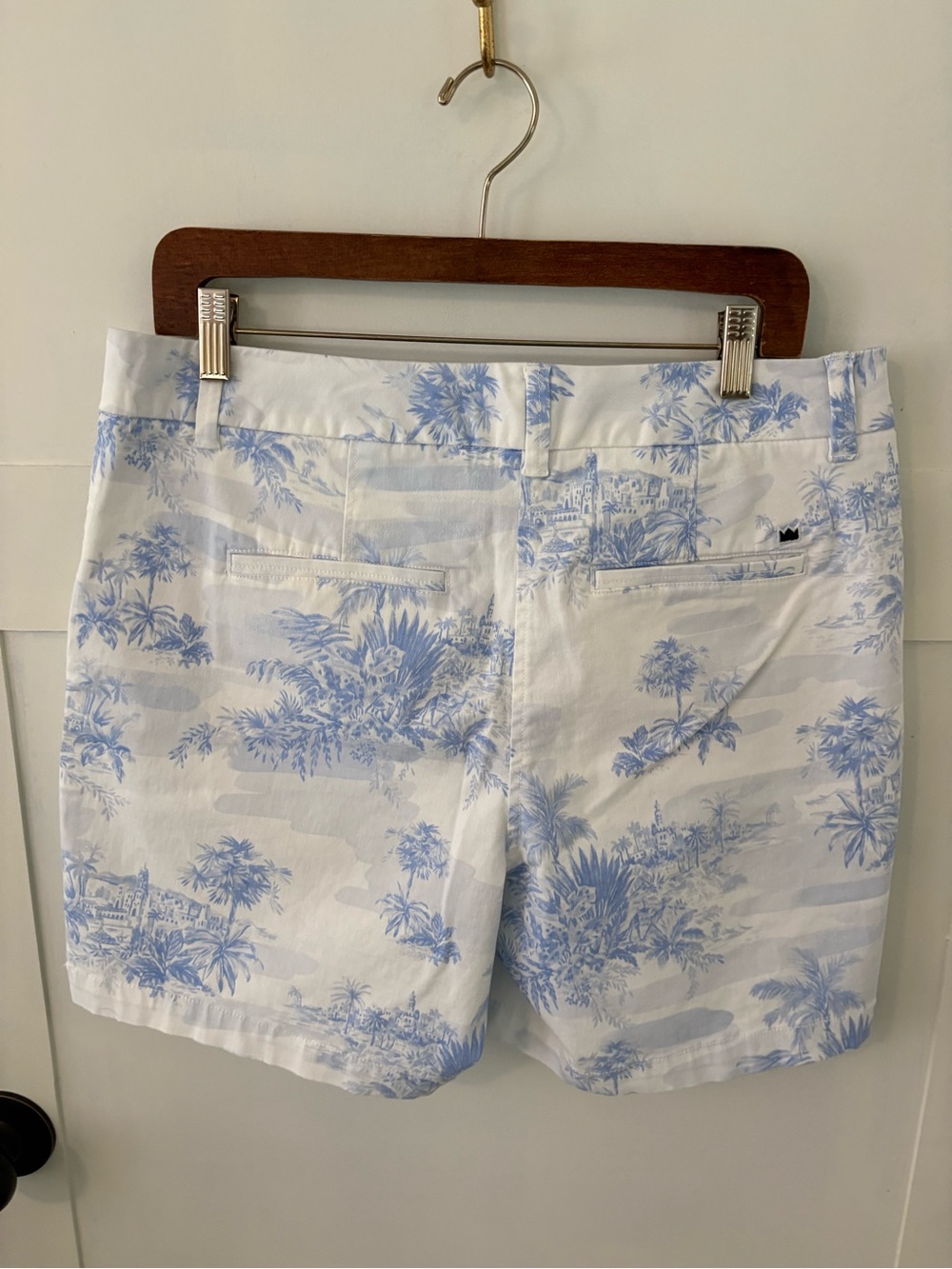 Crown & Ivy Caroline Toile  Cotton Shorts. Size 10. - Picture 2 of 12